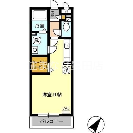 名鉄名古屋本線 知立駅 徒歩13分 3階建 築18年の間取り写真