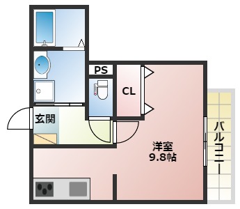 エスペランサ西新町_間取り_0