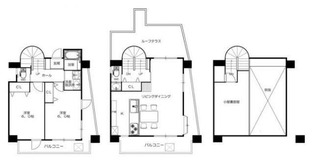 オズレジデンス福島の間取り