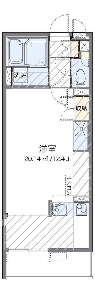 鴻巣市吹上富士見のマンションの間取り