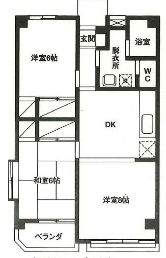 グリーンヒルズ石川Ｉの間取り