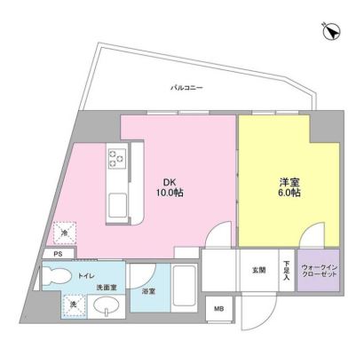 プロスペクト西巣鴨の間取り写真