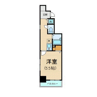 アヴァンティーク銀座2丁目弐番館の間取り