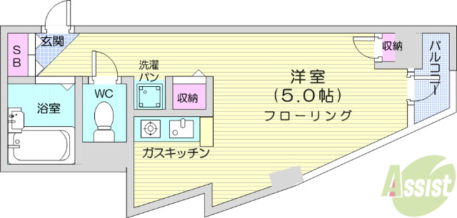 仙台リエゾンの間取り