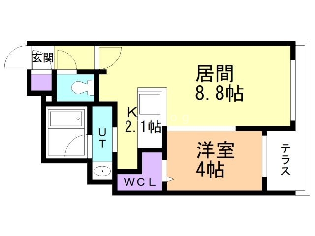 S-RESIDENCE元町alectraの間取り