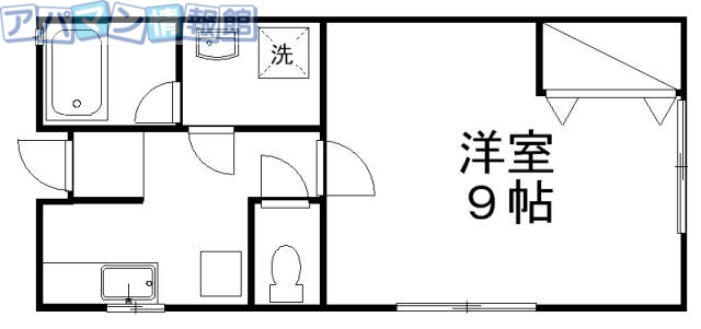 【コーポ、ＭＳの間取り】