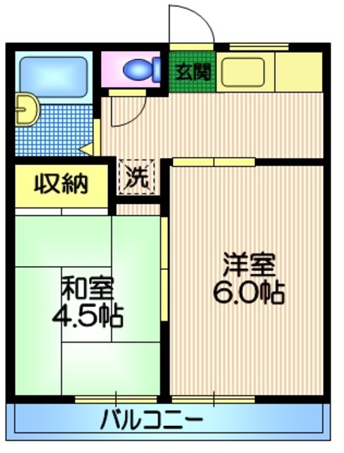 杉並区高井戸西のマンションの間取り