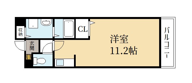 ヴィラシャイン京田辺の間取り