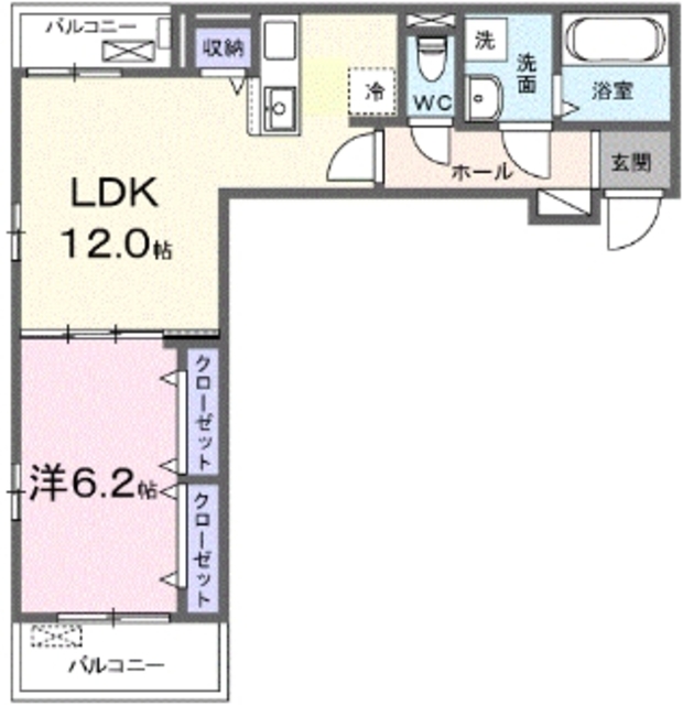 マグノーリエの間取り