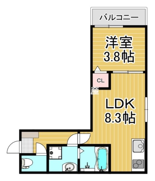 エスペランサ和白の間取り