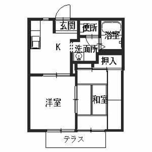 八重・スカイハイツの間取り