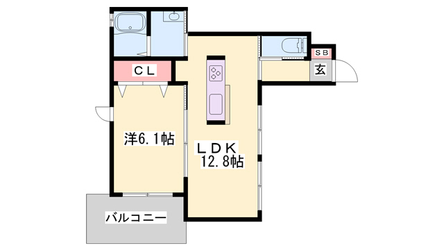 カーサドマーニの間取り