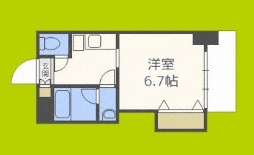 グレンパーク中川の間取り