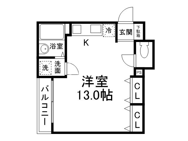 プラザ晴明館の間取り