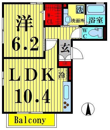 【ヴィラ・パークDOHKAIの間取り】