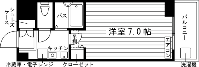 コリナベルデ深草の間取り