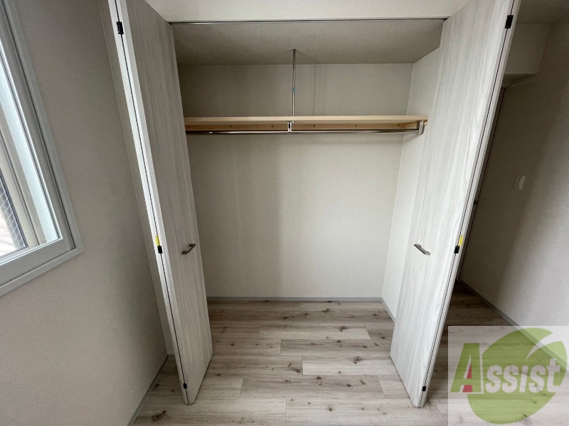 収納　収納もバッチリあるのでお部屋が片付きますよ！