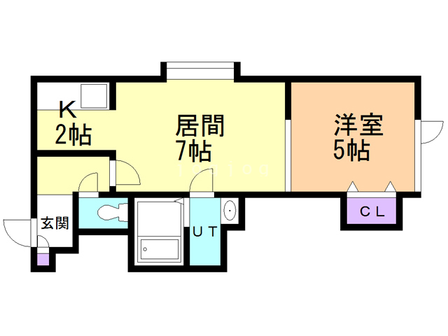 グランツリーベ篠路の間取り