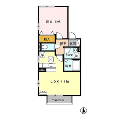 リビングタウン藤江の間取り