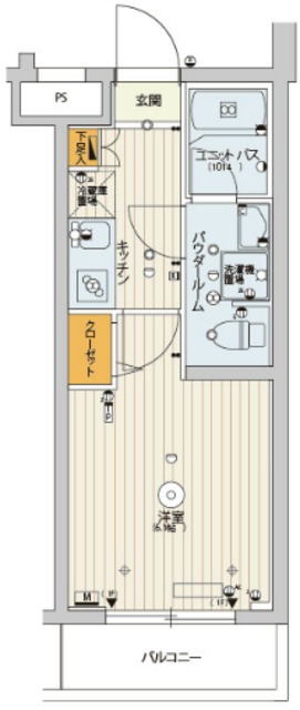 スカイコートパレス溝の口の間取り