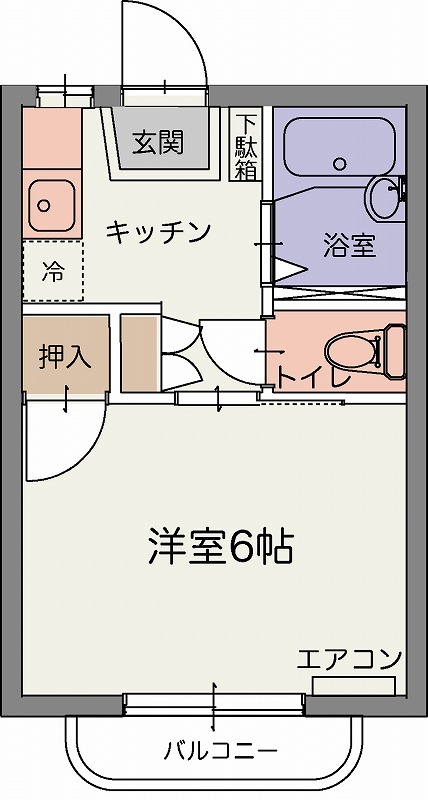 ヴァン・ローゼの間取り