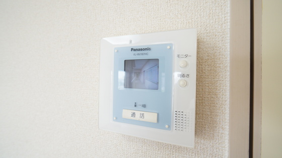 セキュリティ　モニター付きインターホン