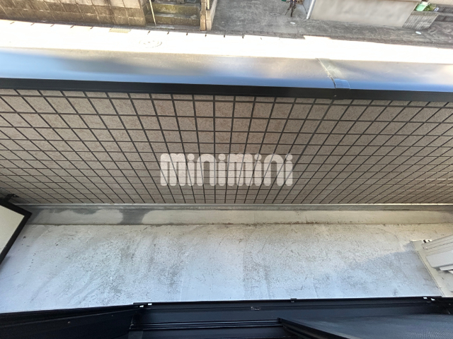 バルコニー　※同タイプ別部屋の写真です
