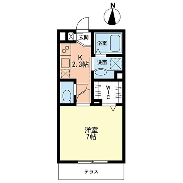 クレシェンテの間取り