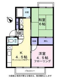 藤沢市本町のアパートの間取り