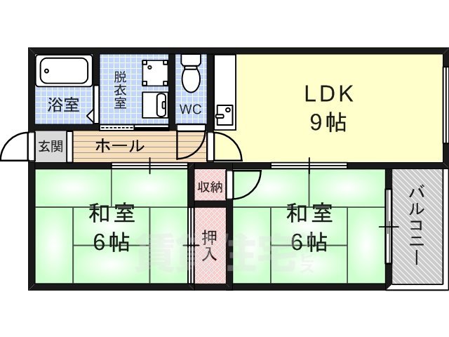 メゾン上市の間取り