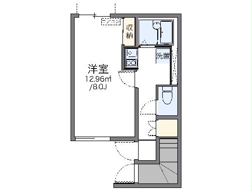 【レオネクストハッピーエイトIIIの間取り】