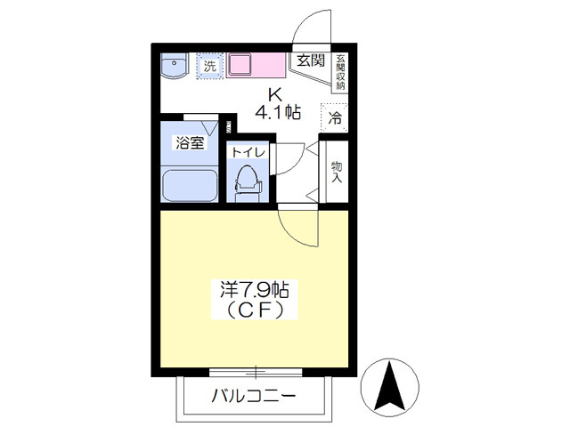 【グランシャリオの間取り】