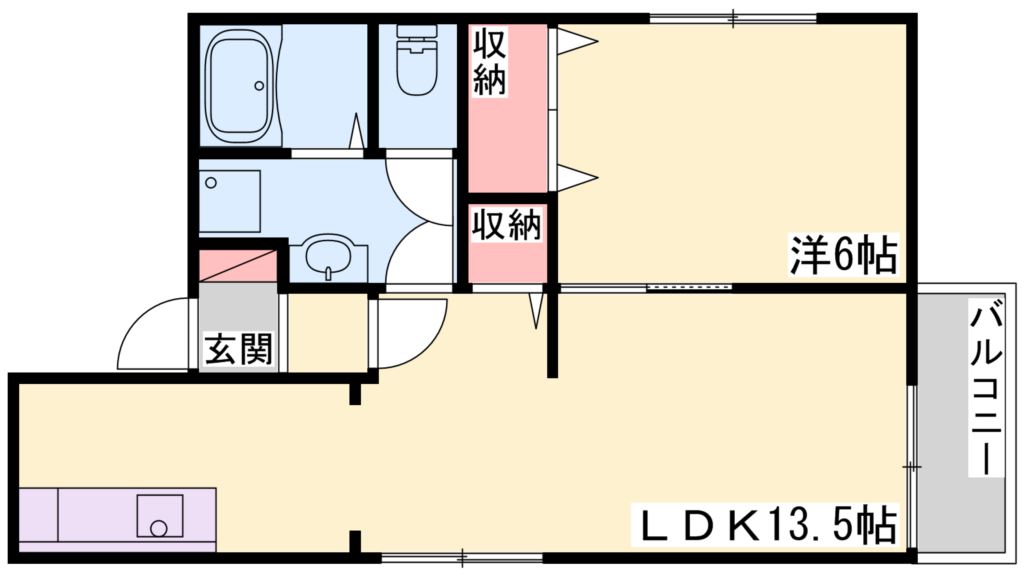 【アドラブールの間取り】