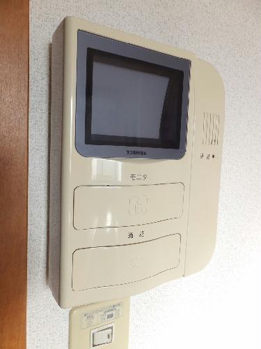 セキュリティ　モニター付きインターホン