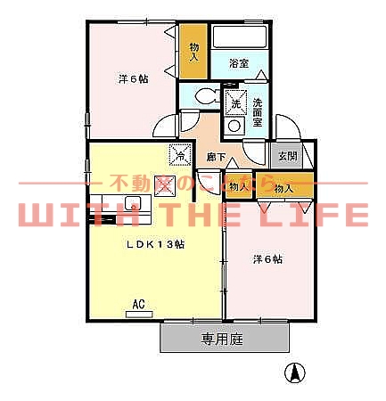 アンセスターの間取り