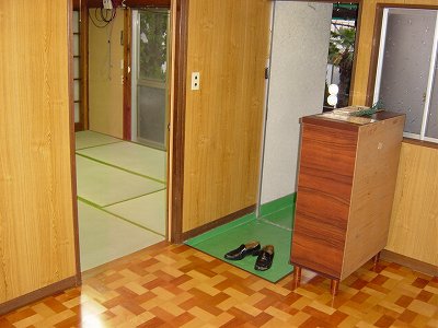 東武東上線 大山駅 徒歩7分 2階建 築70年の玄関写真