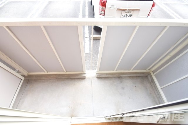 バルコニー　落ち着いた時間を過ごせるバルコニーです