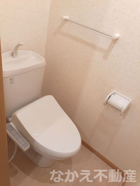 トイレ　ゆったりとした空間のトイレです