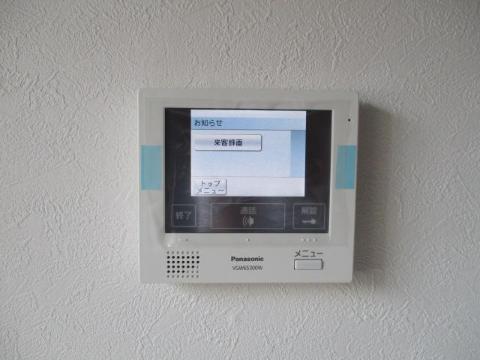 セキュリティ　カメラ付インターホン（イメージ）