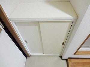 玄関　靴箱あり