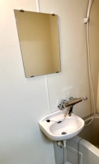 洗面設備　他号室のお写真です