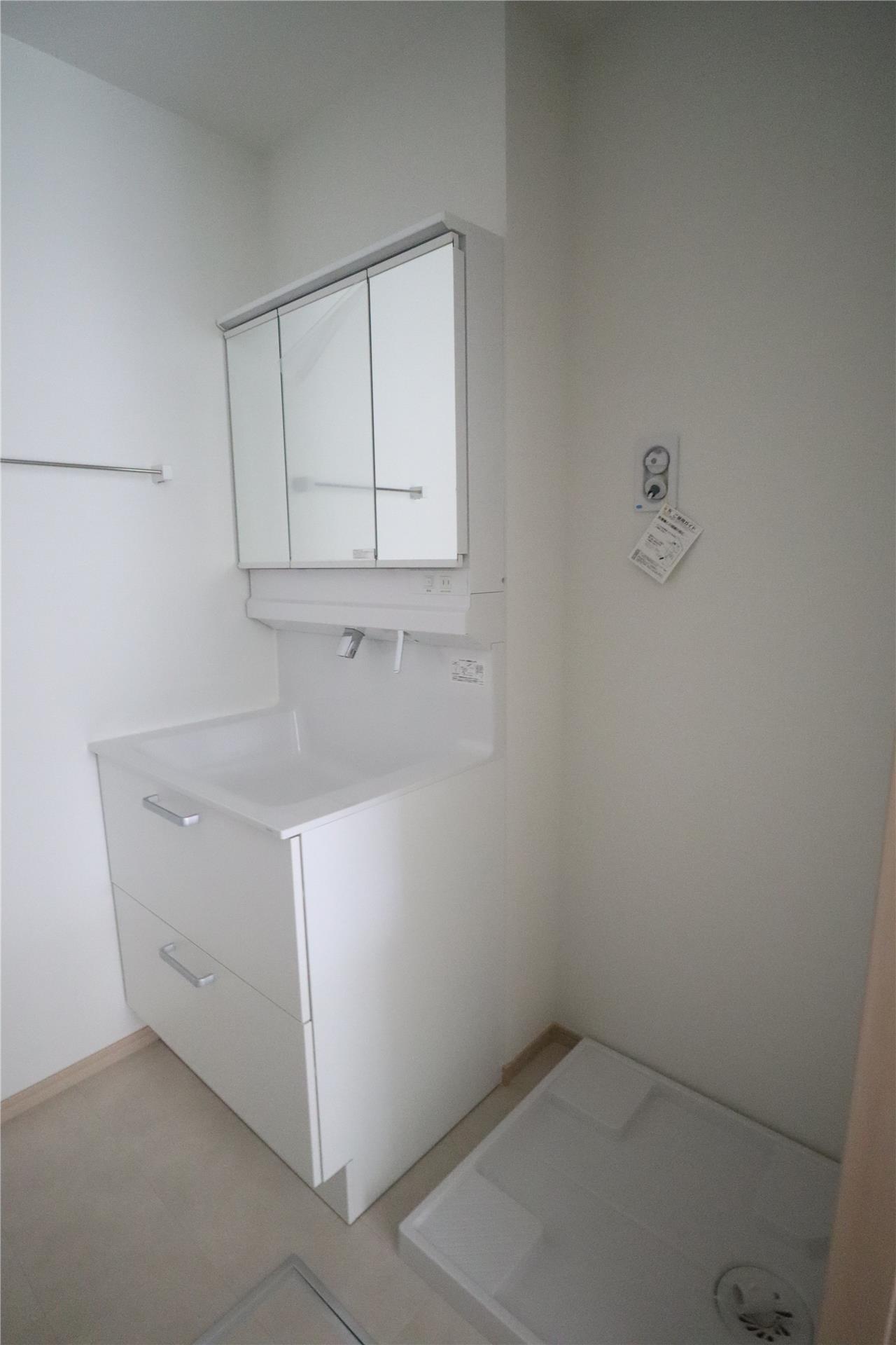 洗面設備　写真は103号室