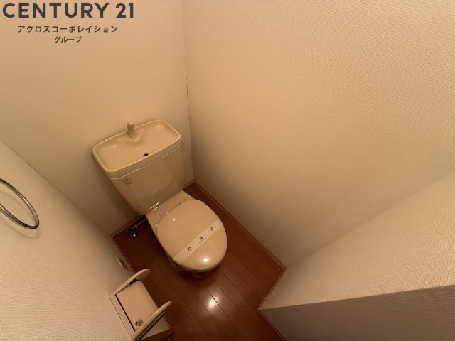 トイレ　お掃除のしやすいシンプルなトイレです！