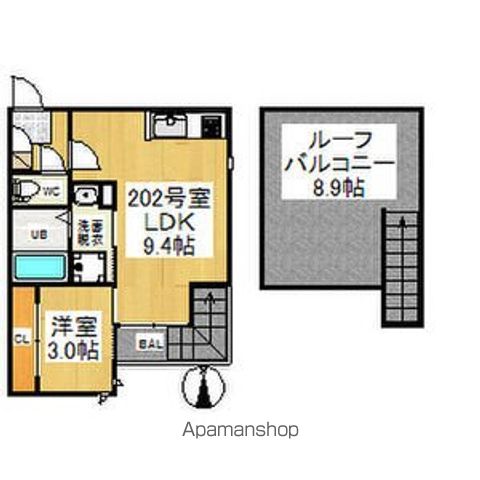 GRANDTIC浅間町の間取り写真