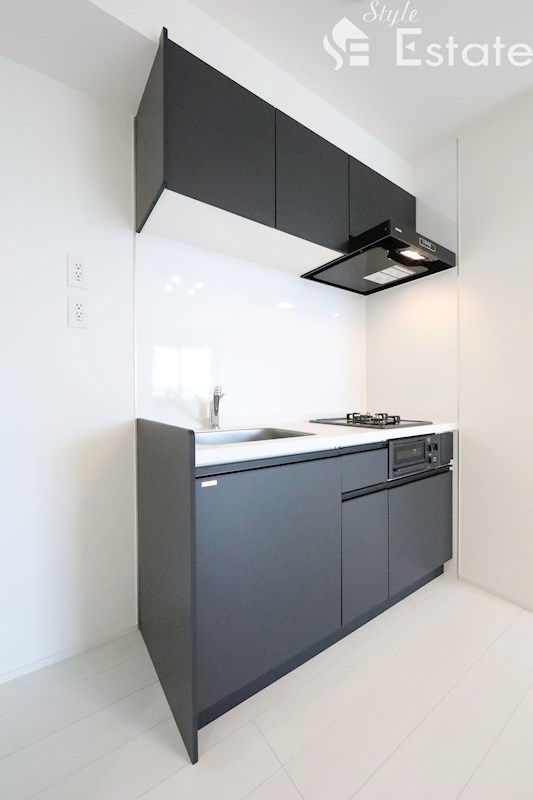 キッチン　システムキッチン(2口ガスコンロ・グリル付き)