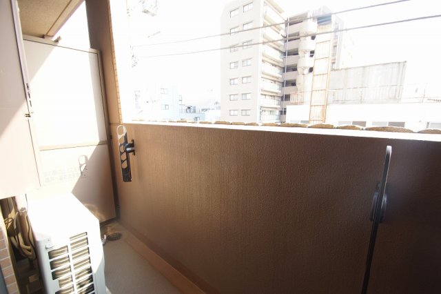 バルコニー　広々としたバルコニーです