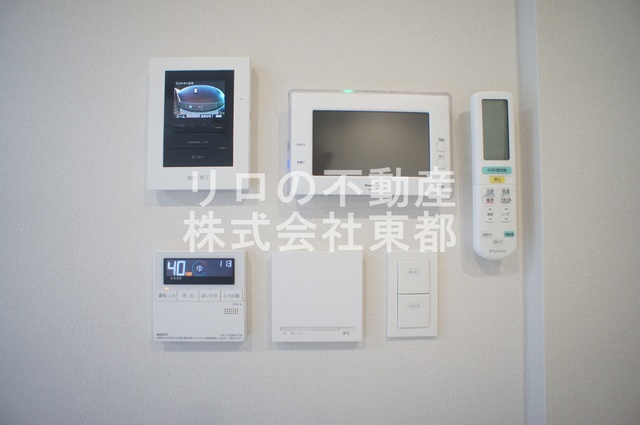 セキュリティ　訪問者が一目で分かるＴＶモニタ付インターホンです！