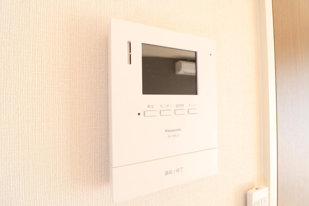 セキュリティ　モニター付きで安心