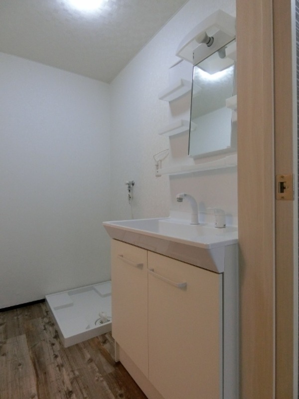 洗面設備　図面と現状に相違がある場合には現状を優先