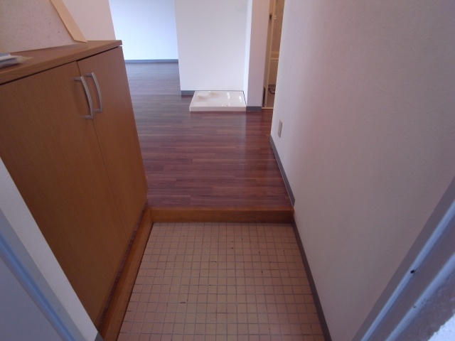 玄関　洗濯機一望♪